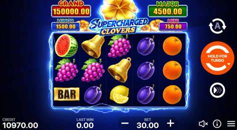 Supercharged Clovers - Hold and Win - Playson
